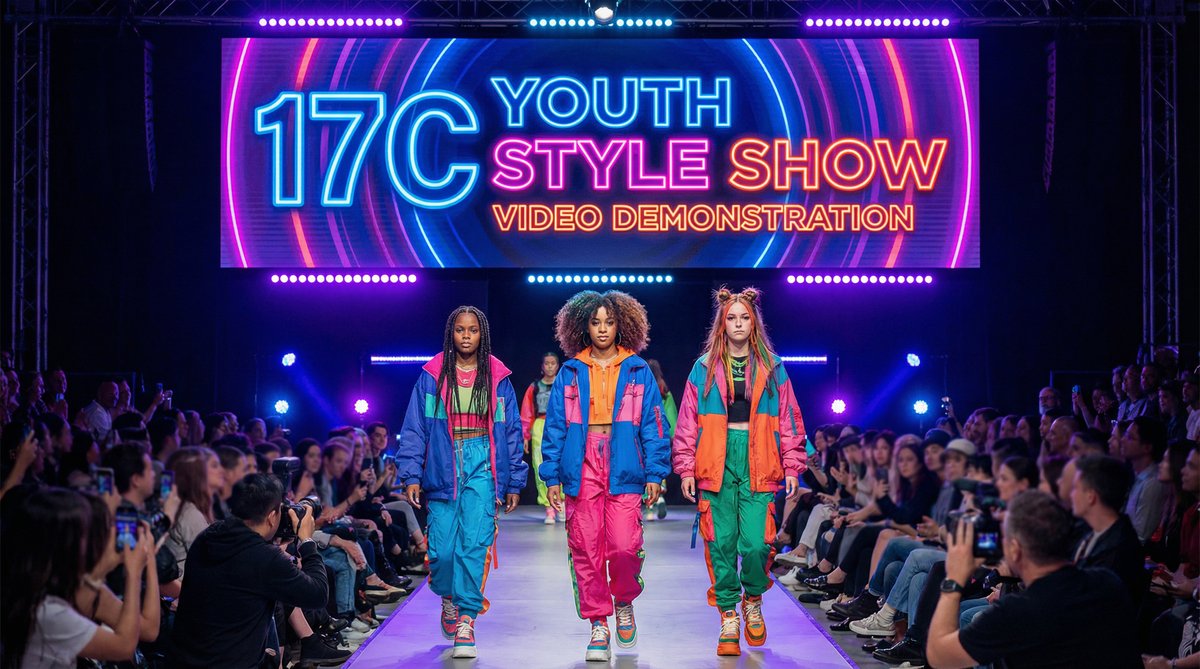 17c个性秀场 - 潮流时装秀视频演示